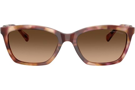 Okulary przeciwsłoneczne Emporio Armani EA4238 619674 Kwadratowe Havana