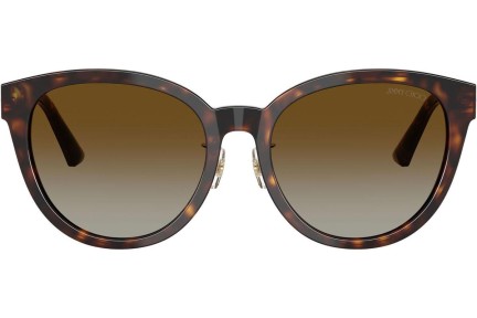 Okulary przeciwsłoneczne Jimmy Choo JC5032D 5002T5 Polarized Kocie oczy Havana