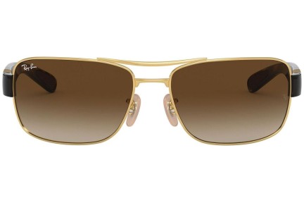 Okulary przeciwsłoneczne Ray-Ban RB3522 001/13 Pilotki (Aviator) Złote