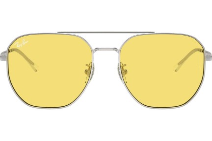 Okulary przeciwsłoneczne Ray-Ban RB3724D 003/85 Prostokątne Srebrne