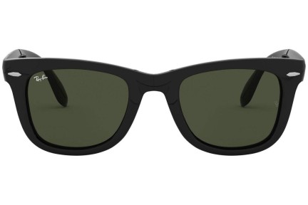 Okulary przeciwsłoneczne Ray-Ban Folding Wayfarer Classic RB4105 601 Kwadratowe Czarne