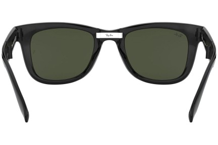 Okulary przeciwsłoneczne Ray-Ban Folding Wayfarer Classic RB4105 601 Kwadratowe Czarne