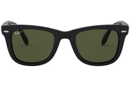 Okulary przeciwsłoneczne Ray-Ban Folding Wayfarer Classic RB4105 601/58 Polarized Kwadratowe Czarne