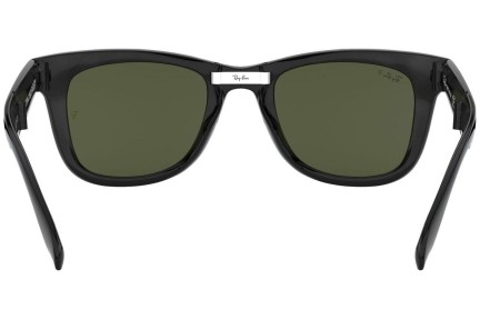 Okulary przeciwsłoneczne Ray-Ban Folding Wayfarer Classic RB4105 601/58 Polarized Kwadratowe Czarne