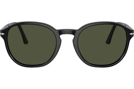 Okulary przeciwsłoneczne Persol PO3343S 95/31 Okrągłe Czarne