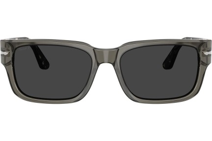 Okulary przeciwsłoneczne Persol PO3315S 121948 Polarized Prostokątne Szare