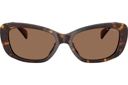 Okulary przeciwsłoneczne Ralph by Ralph Lauren RA5322U 500313 Kocie oczy Havana