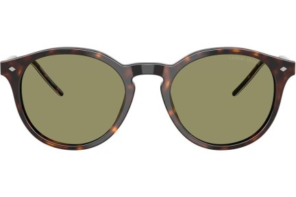 Okulary przeciwsłoneczne Giorgio Armani AR8211 587914 Okrągłe Havana