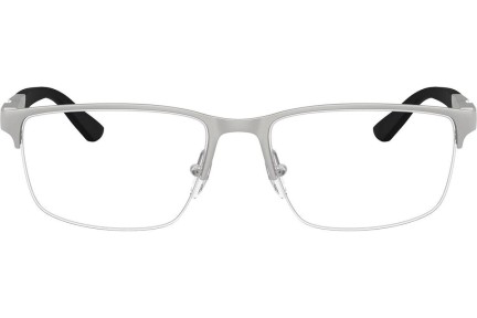 Okulary korekcyjne Emporio Armani EA1164 3045 Prostokątne Srebrne