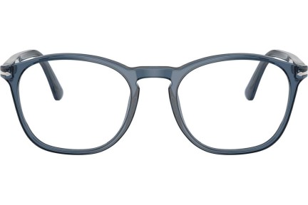 Okulary korekcyjne Persol PO3007VM 1197 Kwadratowe Niebieskie