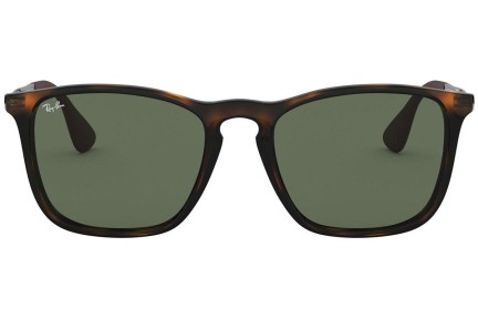 Okulary przeciwsłoneczne Ray-Ban Chris RB4187 710/71 Kwadratowe Havana