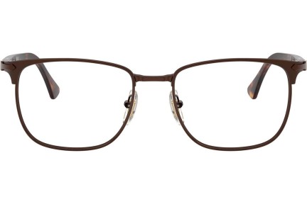 Okulary korekcyjne Persol PO1021V 1124 Kwadratowe Brązowe