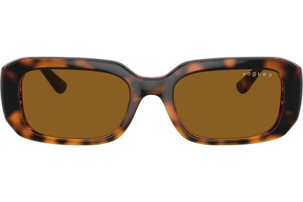 Okulary przeciwsłoneczne Vogue Eyewear VO5565S W65683 Polarized Kwadratowe Havana