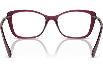 Okulary korekcyjne Vogue Eyewear VO5487B 2989 Kocie oczy Czerwone