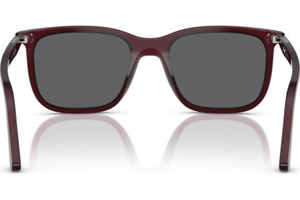 Okulary przeciwsłoneczne Persol PO3357S 1216B1 Kwadratowe Czerwone