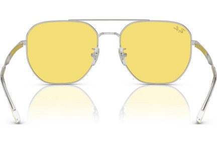 Okulary przeciwsłoneczne Ray-Ban RB3724D 003/85 Prostokątne Srebrne