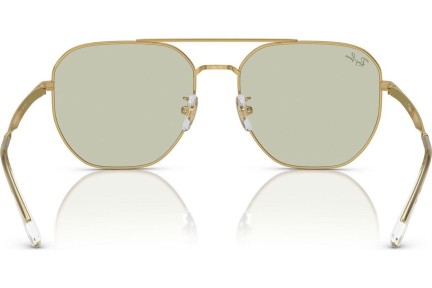 Okulary przeciwsłoneczne Ray-Ban RB3724D 001/2 Prostokątne Złote