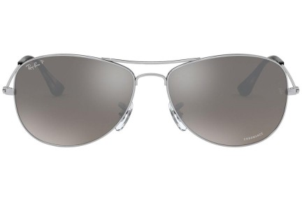 Okulary przeciwsłoneczne Ray-Ban Chromance Collection RB3562 003/5J Polarized Pilotki (Aviator) Srebrne