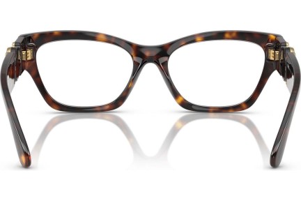 Okulary korekcyjne Versace VE3367U 108 Kocie oczy Havana