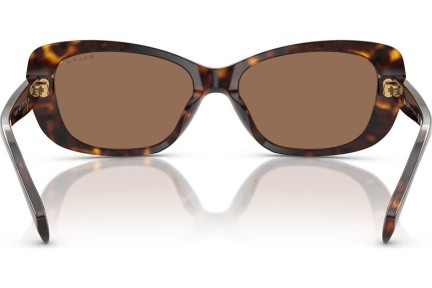 Okulary przeciwsłoneczne Ralph by Ralph Lauren RA5322U 500313 Kocie oczy Havana