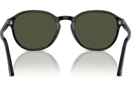 Okulary przeciwsłoneczne Persol PO3343S 95/31 Okrągłe Czarne