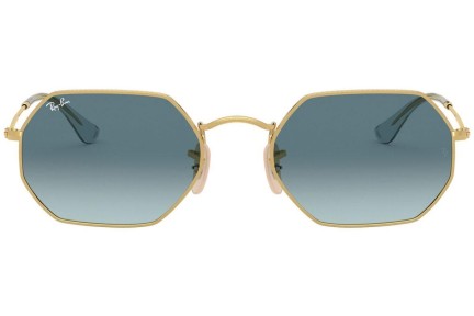 Okulary przeciwsłoneczne Ray-Ban Octagonal Classic RB3556N 91233M Owalne Złote