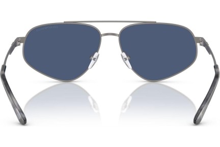 Okulary przeciwsłoneczne Emporio Armani EA2156 300380 Pilotki (Aviator) Szare