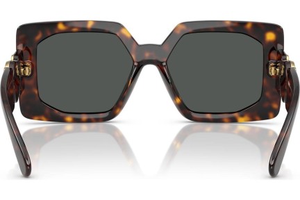 Okulary przeciwsłoneczne Versace VE4478U 108/87 Kwadratowe Havana