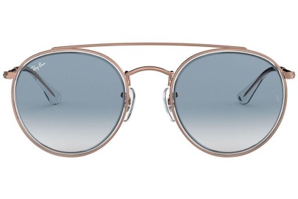 Okulary przeciwsłoneczne Ray-Ban Round Double Bridge RB3647N 90683F Okrągłe Przezroczyste