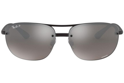 Okulary przeciwsłoneczne Ray-Ban Chromance Collection RB4275CH 601S5J Polarized Prostokątne Czarne