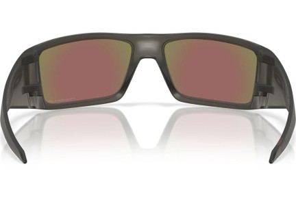 Okulary przeciwsłoneczne Oakley Heliostat OO9231 923124 Polarized Prostokątne Szare