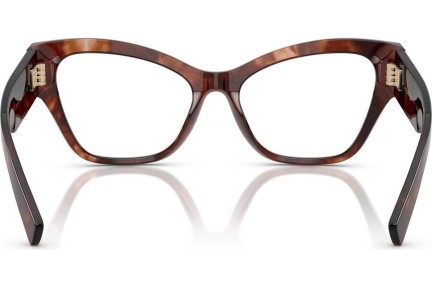 Okulary korekcyjne Dolce & Gabbana DG3404 3222 Kwadratowe Havana