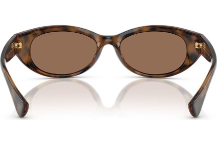 Okulary przeciwsłoneczne Ralph by Ralph Lauren RA5327U 614973 Owalne Havana