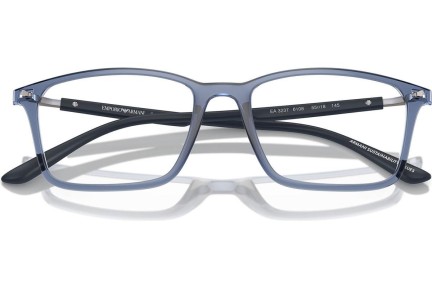 Okulary korekcyjne Emporio Armani EA3237 6108 Prostokątne Niebieskie