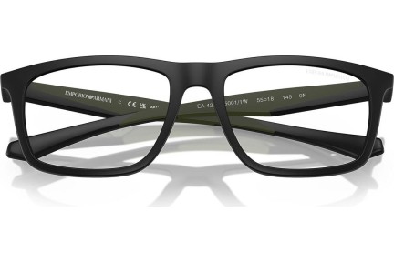 Okulary korekcyjne Emporio Armani EA4235 50011W Kwadratowe Czarne