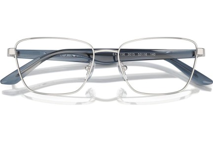 Okulary korekcyjne Emporio Armani EA1156 3015 Kocie oczy Srebrne