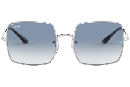 Okulary przeciwsłoneczne Ray-Ban Square Classic RB1971 91493F Kwadratowe Srebrne