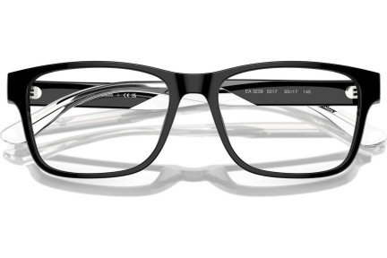 Okulary korekcyjne Emporio Armani EA3239 5017 Prostokątne Czarne