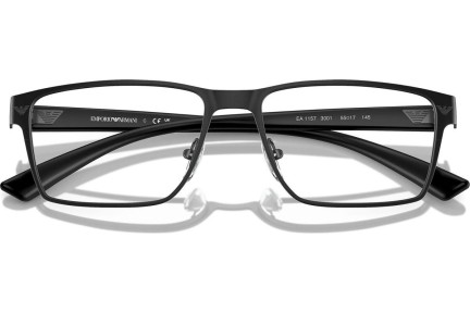 Okulary korekcyjne Emporio Armani EA1157 3001 Prostokątne Czarne