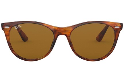 Okulary przeciwsłoneczne Ray-Ban Wayfarer II Classic RB2185 954/33 Kwadratowe Havana