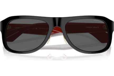 Okulary przeciwsłoneczne Giorgio Armani AR8209 6069B1 Kwadratowe Czarne