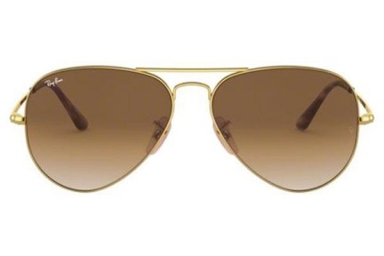 Okulary przeciwsłoneczne Ray-Ban Aviator Metal II RB3689 914751 Pilotki (Aviator) Złote