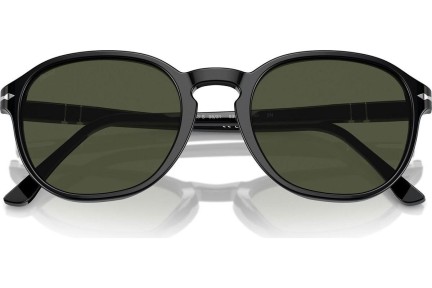 Okulary przeciwsłoneczne Persol PO3343S 95/31 Okrągłe Czarne