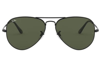 Okulary przeciwsłoneczne Ray-Ban Aviator Metal II RB3689 914831 Pilotki (Aviator) Czarne