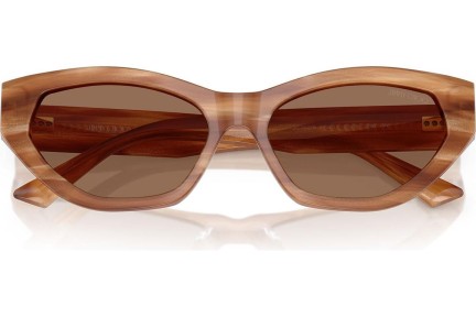 Okulary przeciwsłoneczne Jimmy Choo JC5022B 505573 Kocie oczy Havana