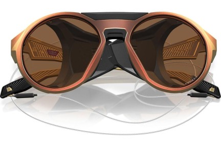 Okulary przeciwsłoneczne Oakley Clifden OO9440 944023 Okrągłe Czerwone