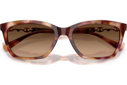 Okulary przeciwsłoneczne Emporio Armani EA4238 619674 Kwadratowe Havana