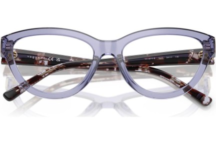 Okulary korekcyjne Vogue Eyewear VO5610B 3177 Kocie oczy Fioletowe