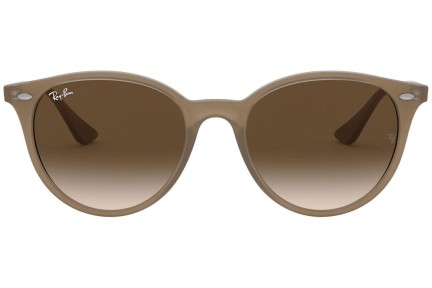 Okulary przeciwsłoneczne Ray-Ban RB4305 616613 Okrągłe Beżowe