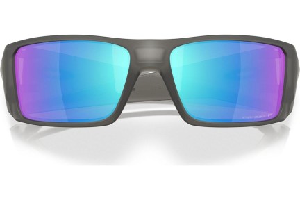 Okulary przeciwsłoneczne Oakley Heliostat OO9231 923124 Polarized Prostokątne Szare